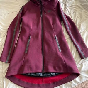 Nike A Line Trench Sports Jacket Hoodie